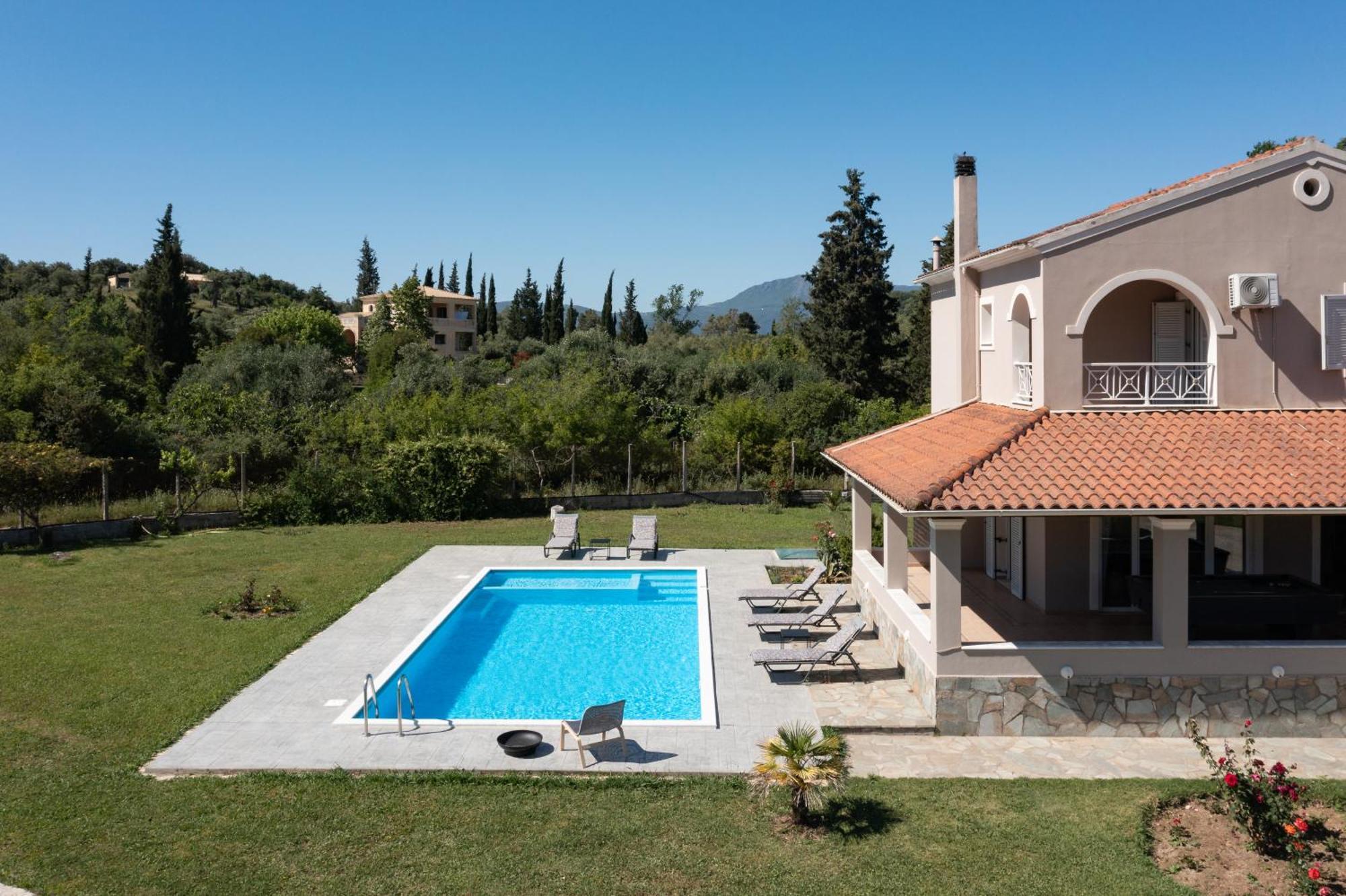 Country Villa Verde - 2Floor Family Home Kouramaditika Exterior photo